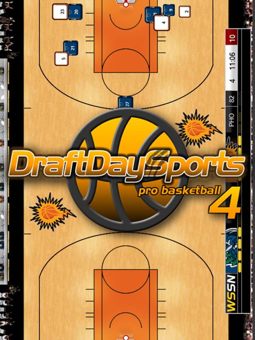 Draft Day Sports Pro Basketball 4 커버