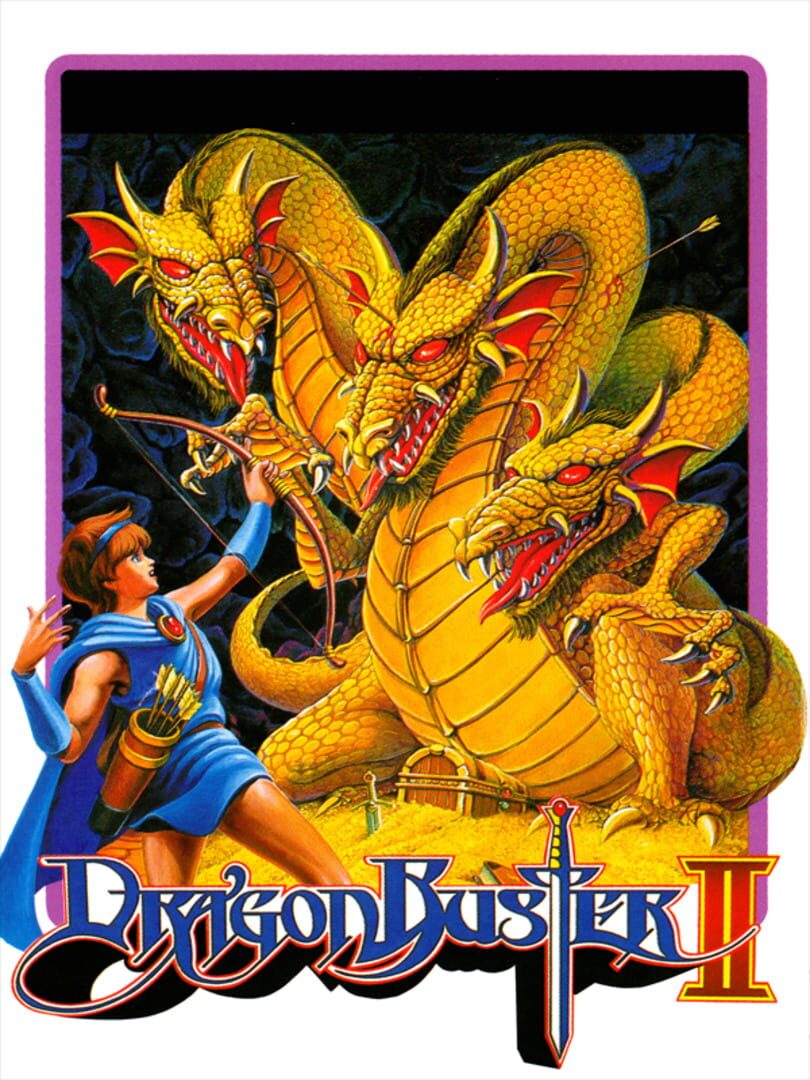 Capa de Dragon Buster II: Yami no Fuuin