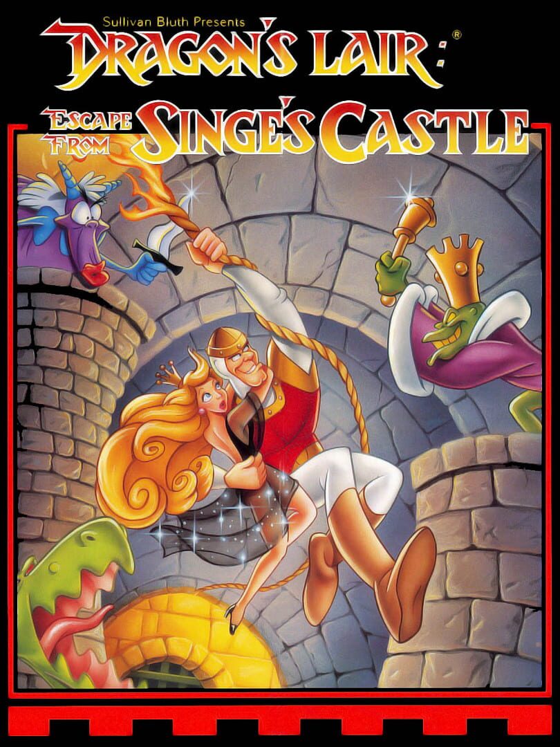 Copertina di Dragon's Lair: Escape from Singe's Castle