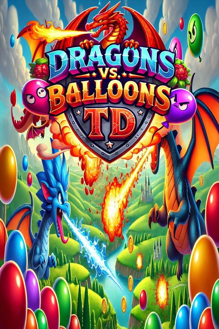 Couverture de Dragons vs. Balloons TD