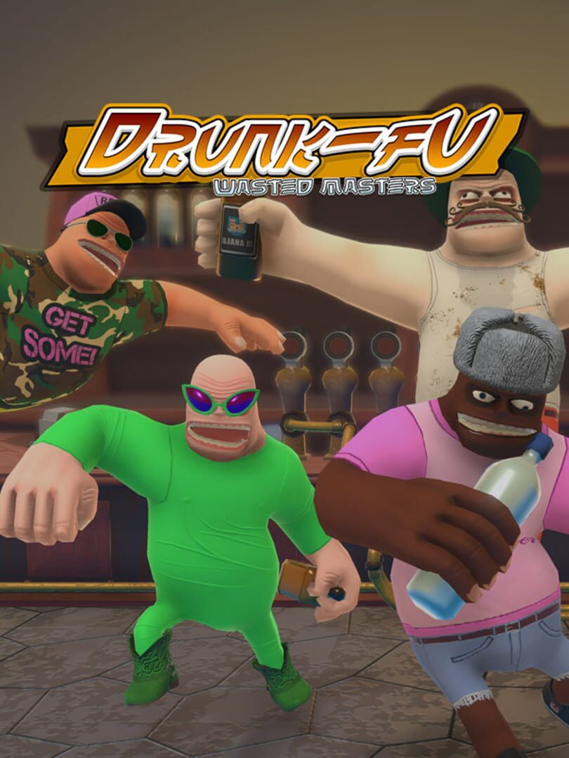Portada de Drunk-Fu: Wasted Masters