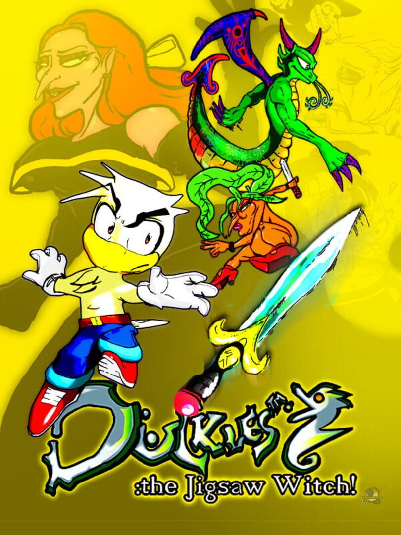 Duckles: the Jigsaw Witch Kapağı
