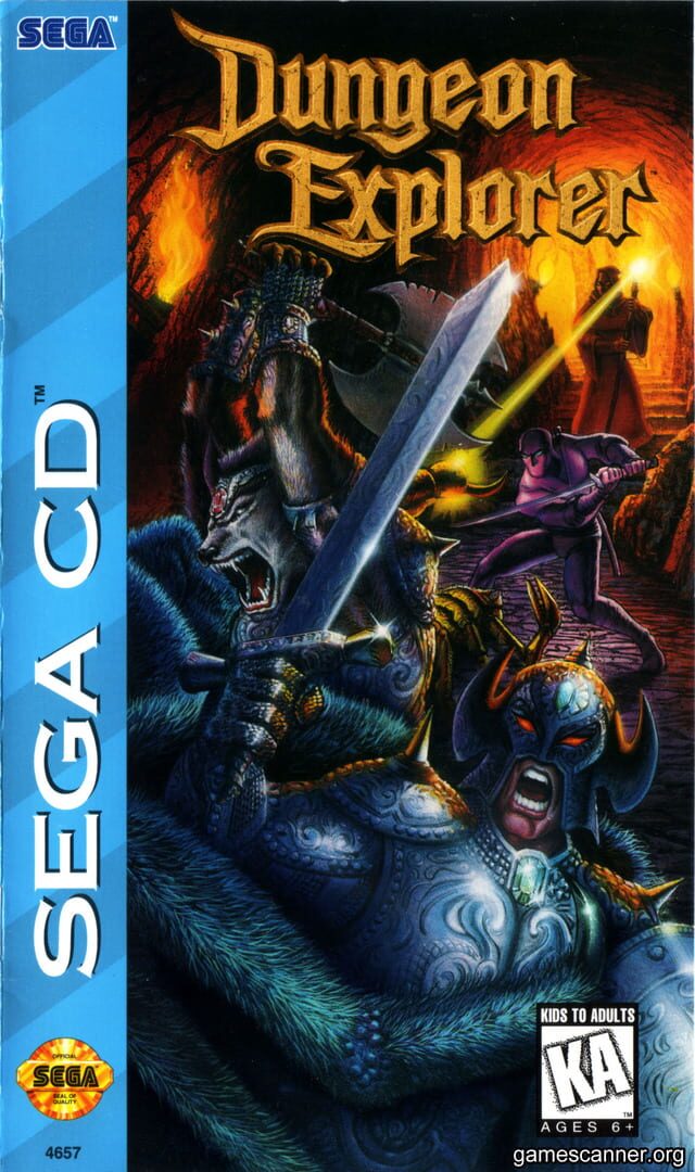 Copertina di Dungeon Explorer