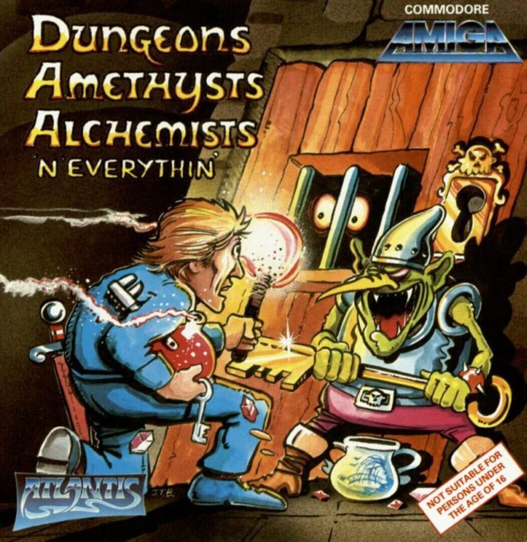 Portada de Dungeons, Amethysts, Alchemists 'N' Everythin'