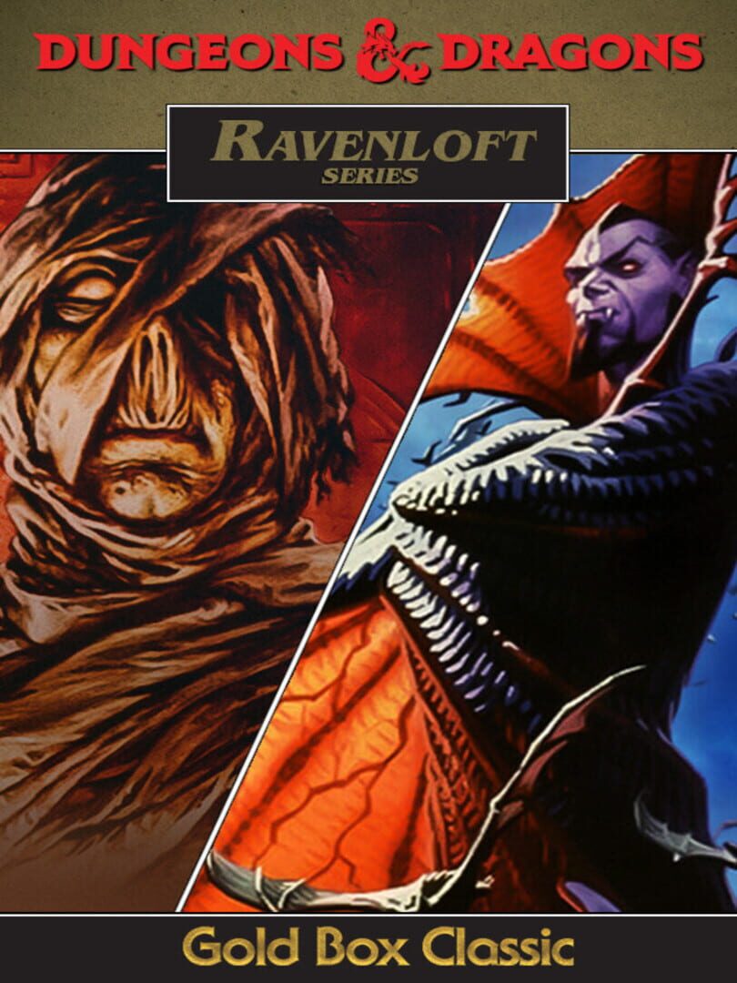 Copertina di Dungeons & Dragons: Ravenloft Series