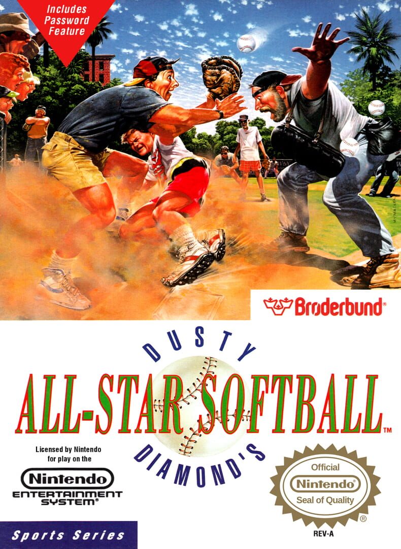 Couverture de Dusty Diamond's All-Star Softball