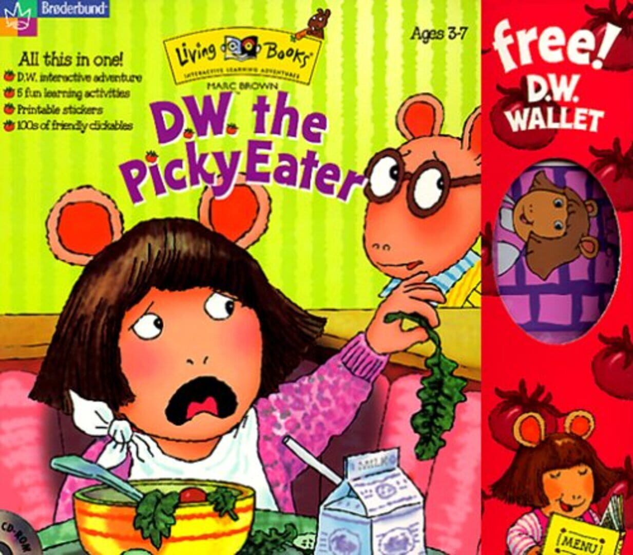 Couverture de D.W. the Picky Eater