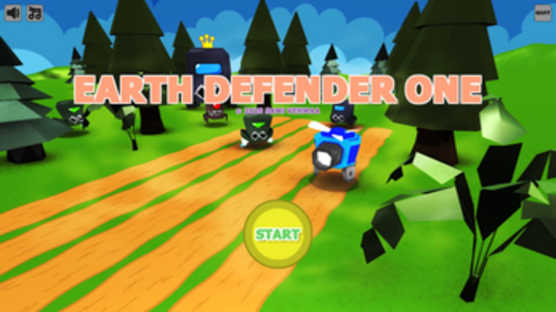 Capa de Earth Defender One