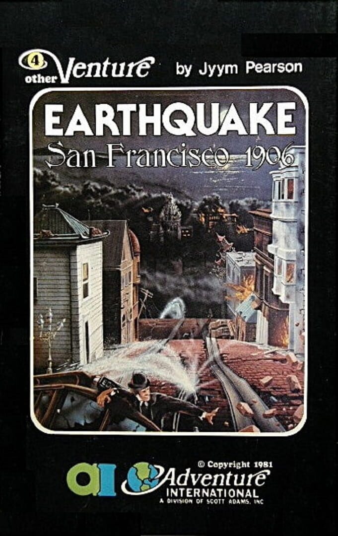 Earthquake San Francisco 1906 Cover