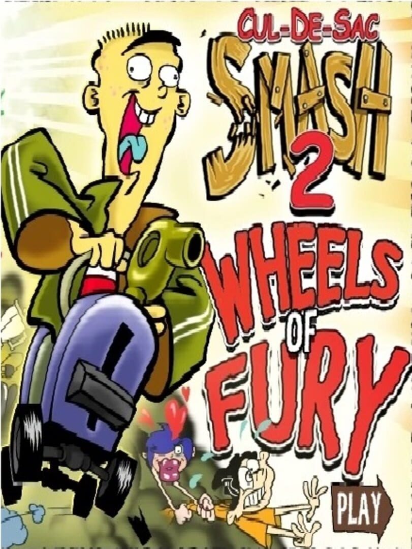 Ed, Edd n Eddy: Cul de Sac Smash II - Wheels of Fury Cover