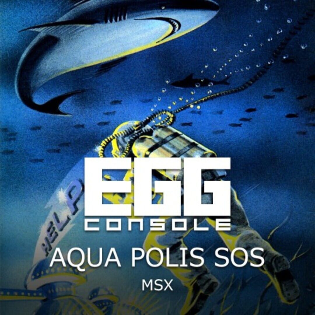 Capa de Eggconsole Aqua Polis SOS MSX