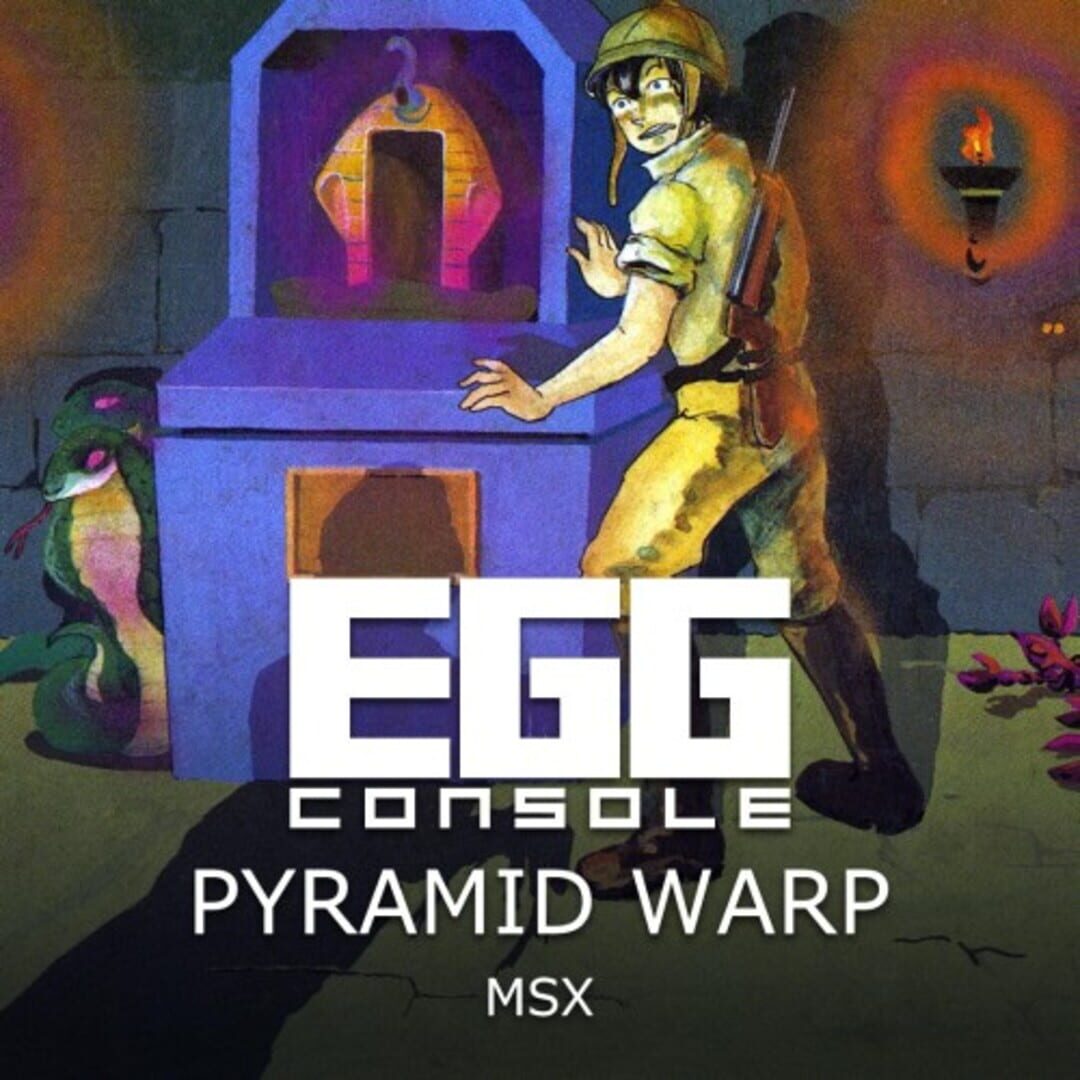 Portada de Eggconsole Pyramid Warp MSX