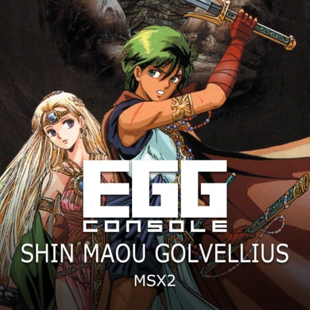 Portada de Eggconsole Shin Maou Golvellius MSX2