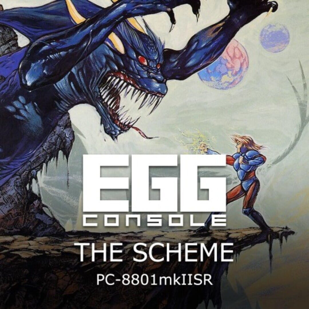 Capa de Eggconsole The Scheme PC-8801mkIISR