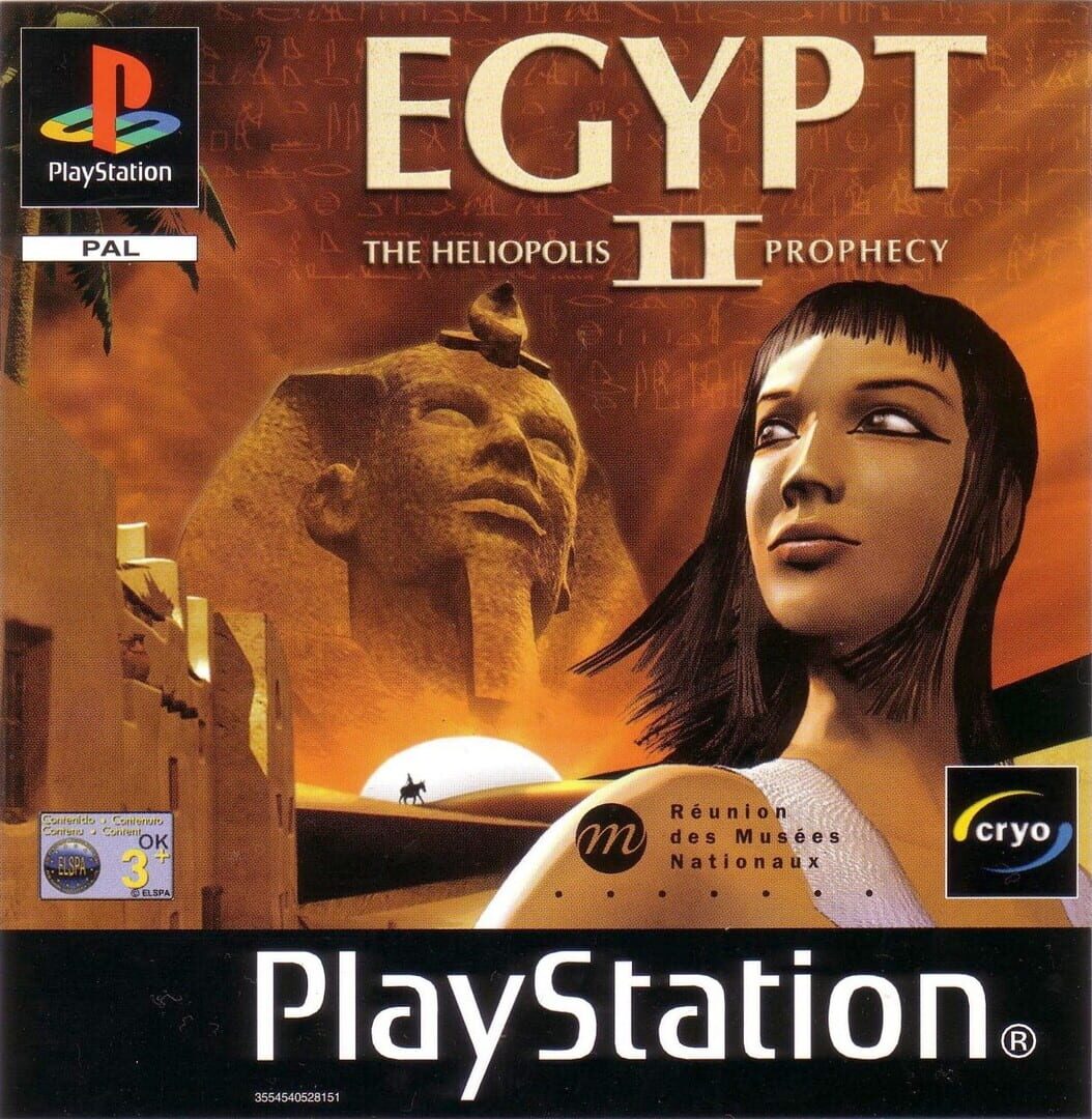 Egypt II: The Heliopolis Prophecy カバー