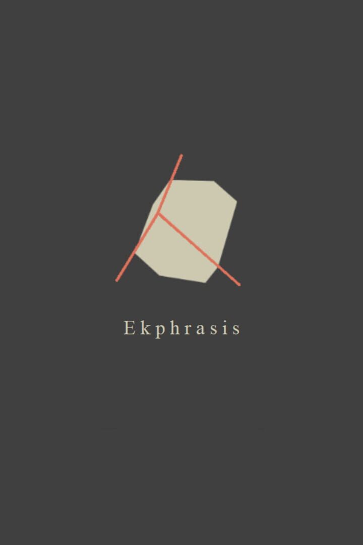 Copertina di Ekphrasis