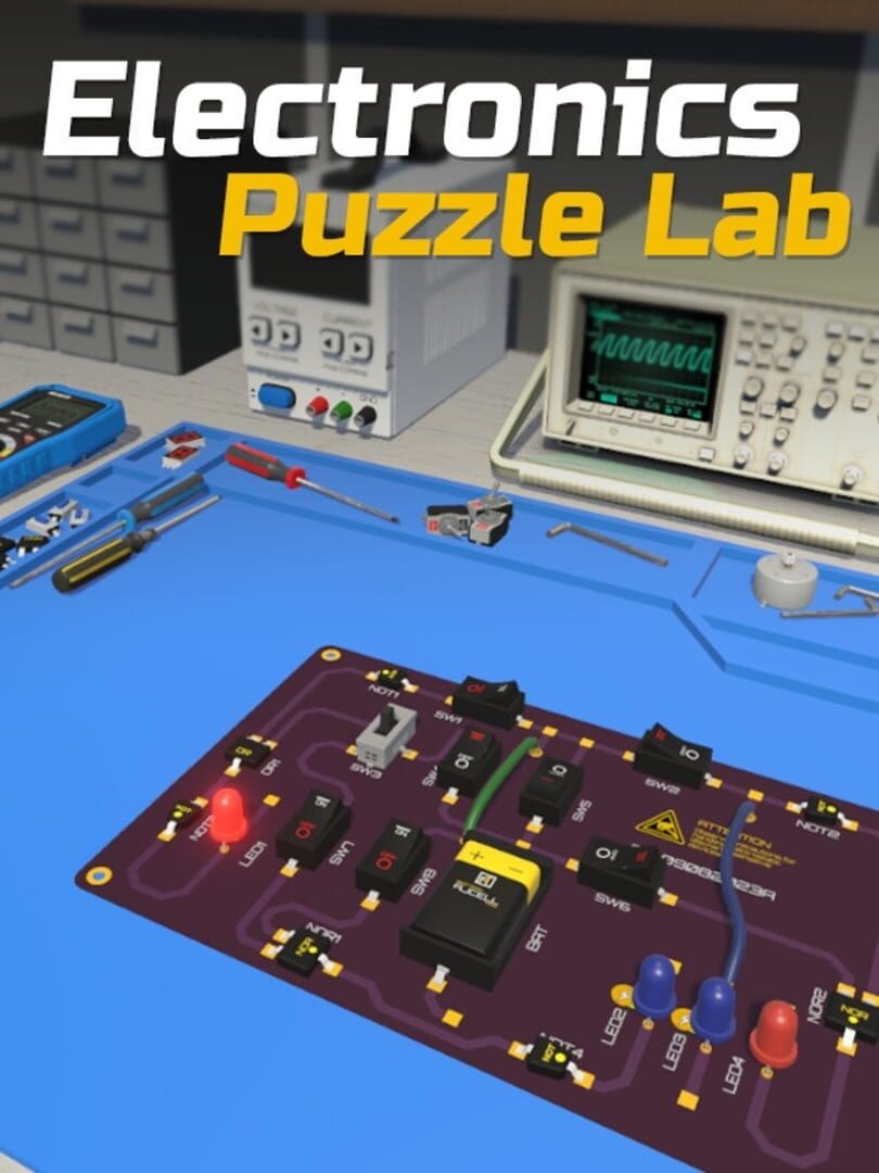 Capa de Electronics Puzzle Lab