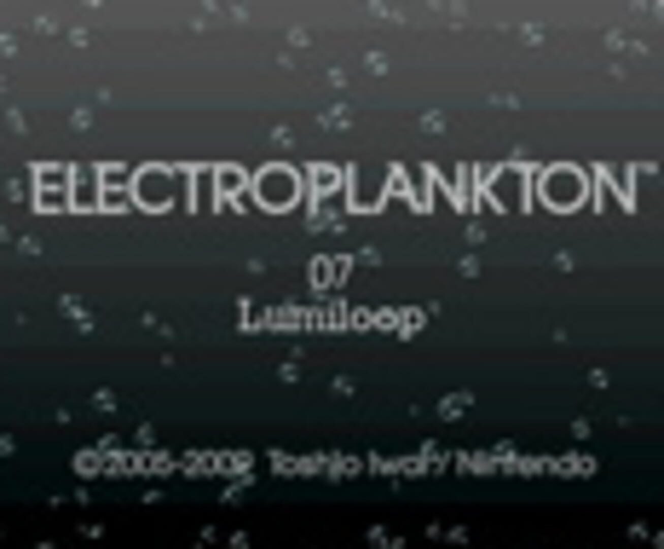 Electroplankton Lumiloop 커버