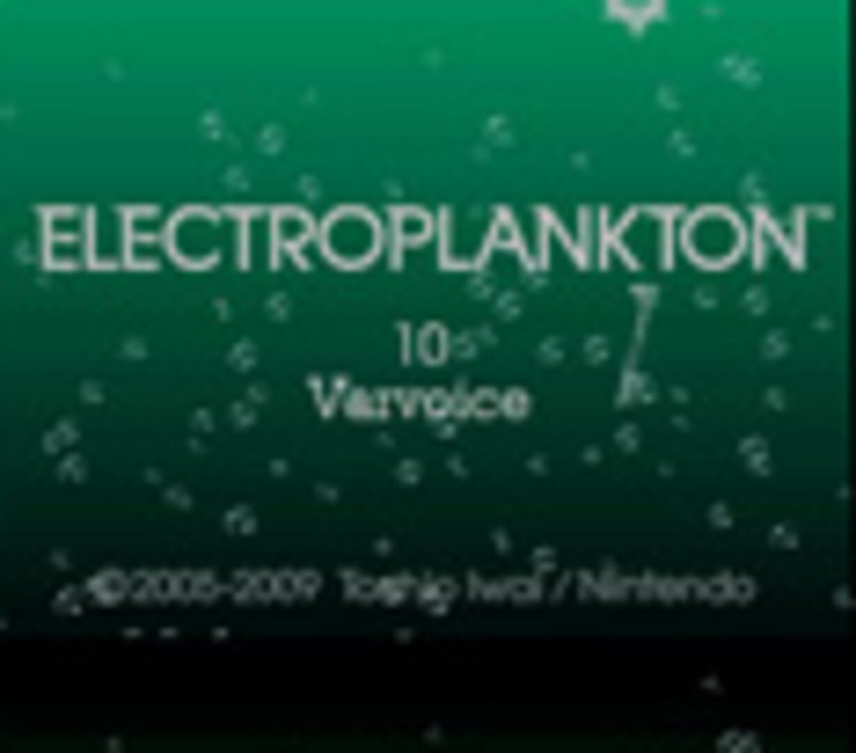 Electroplankton Varvoice Kapağı
