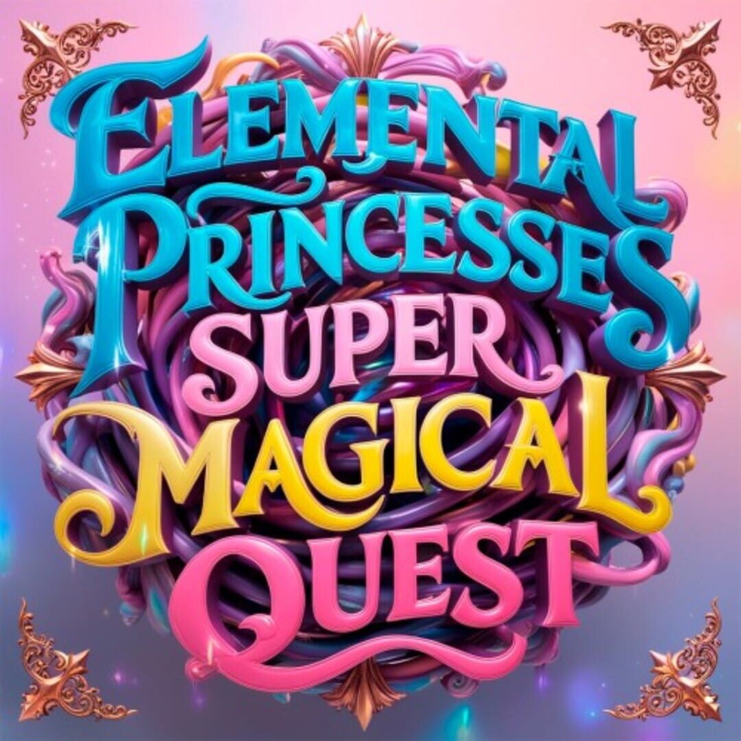 Portada de Elemental Princesses: Super Magical Quest