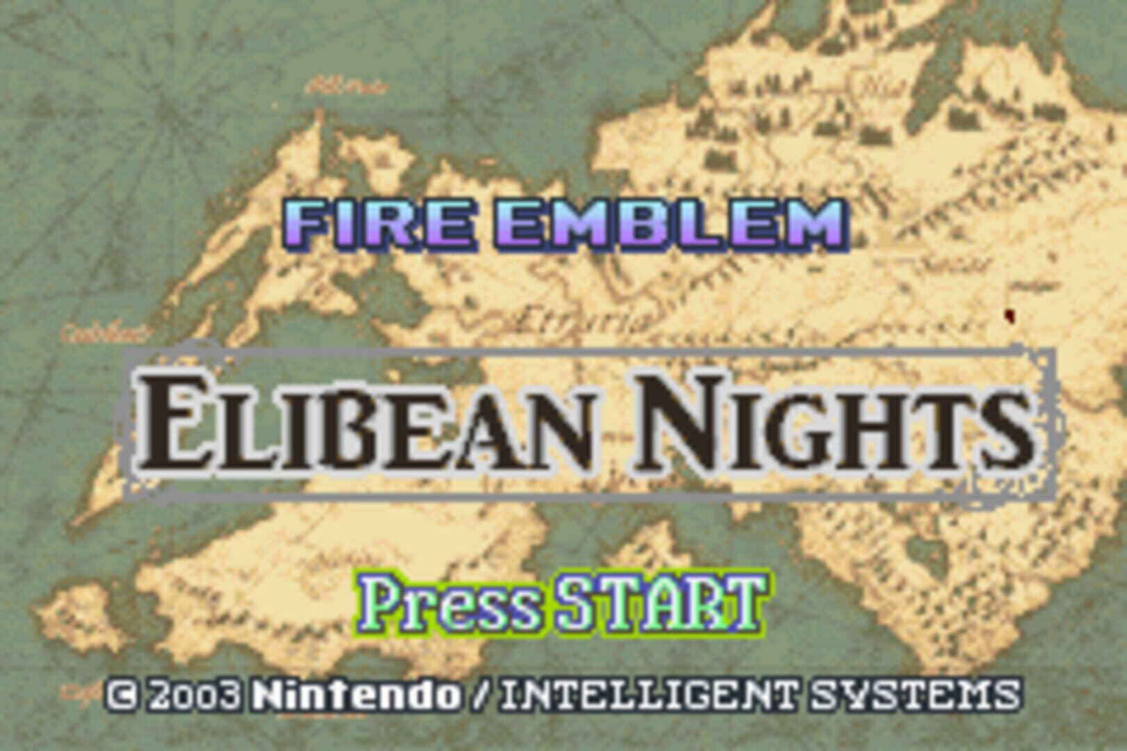 Capa de Elibean Nights