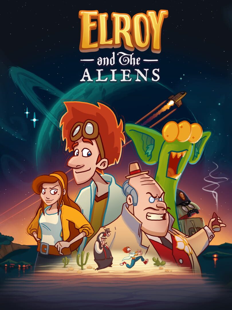 Couverture de Elroy and the Aliens