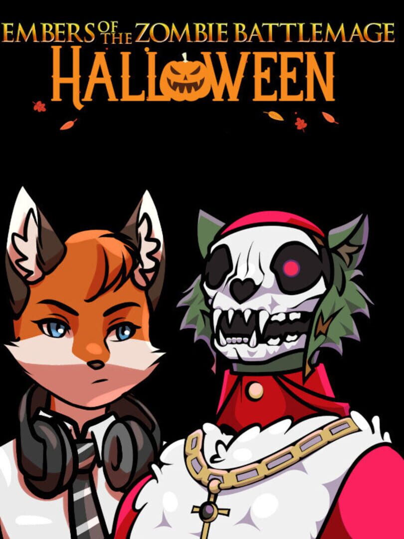Embers of the Zombie Battlemage: Halloween Cover