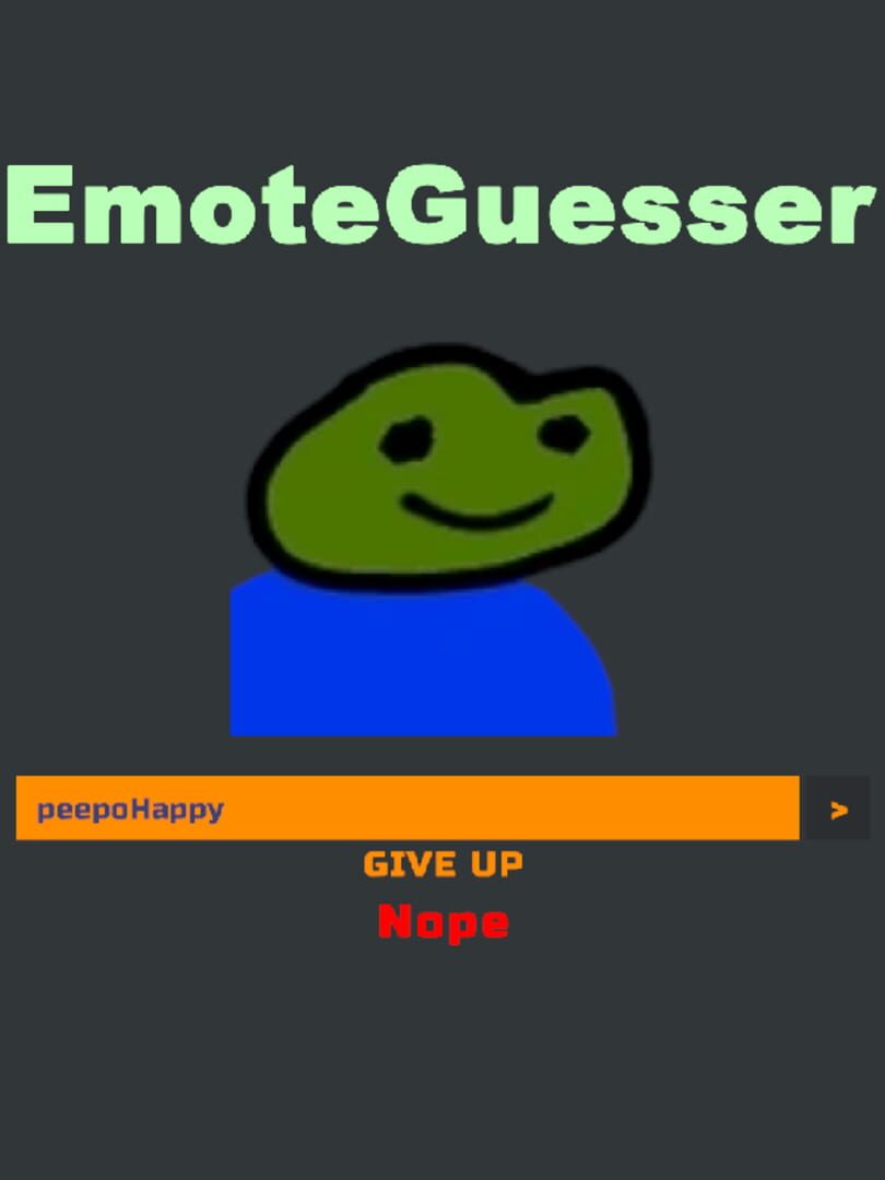 Capa de EmoteGuesser