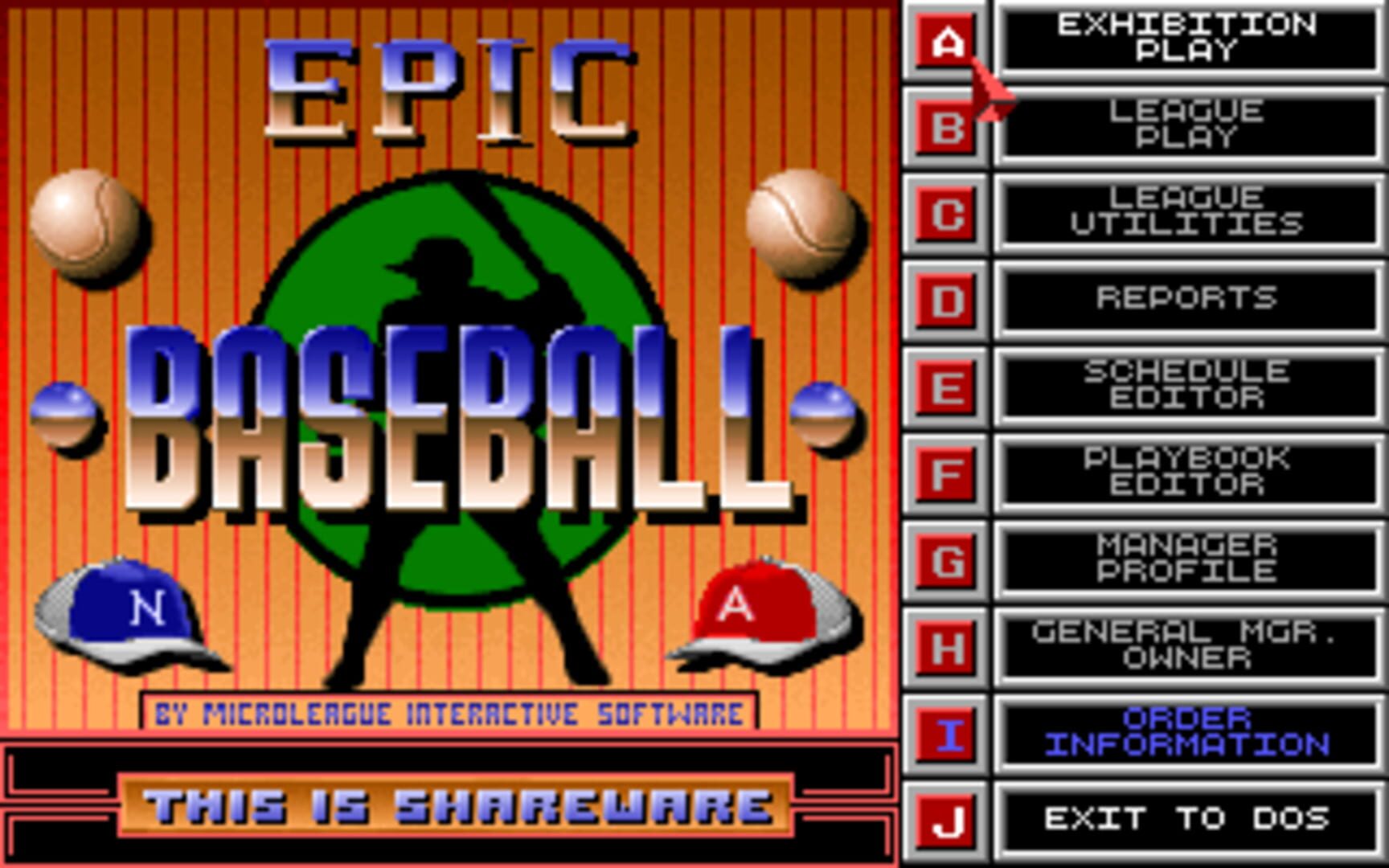 Copertina di Epic Baseball