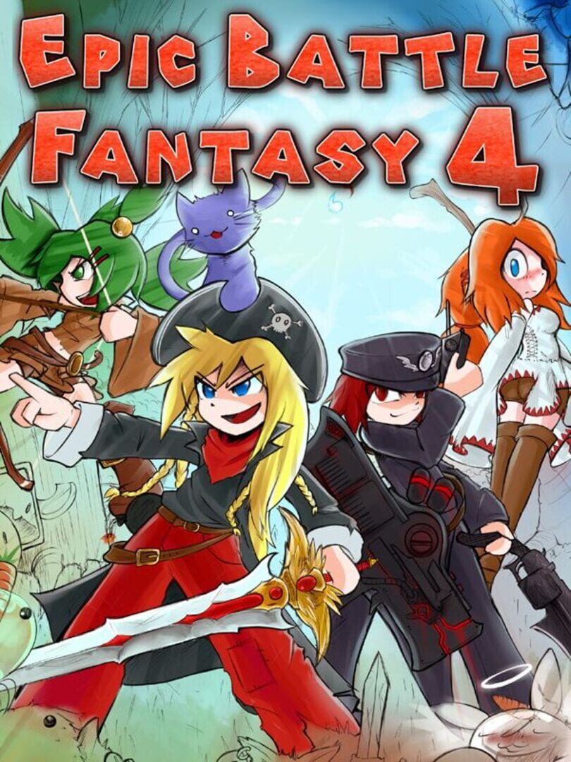 Portada de Epic Battle Fantasy 4