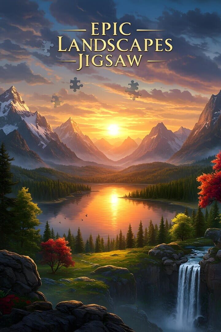 Capa de Epic Landscapes Jigsaw