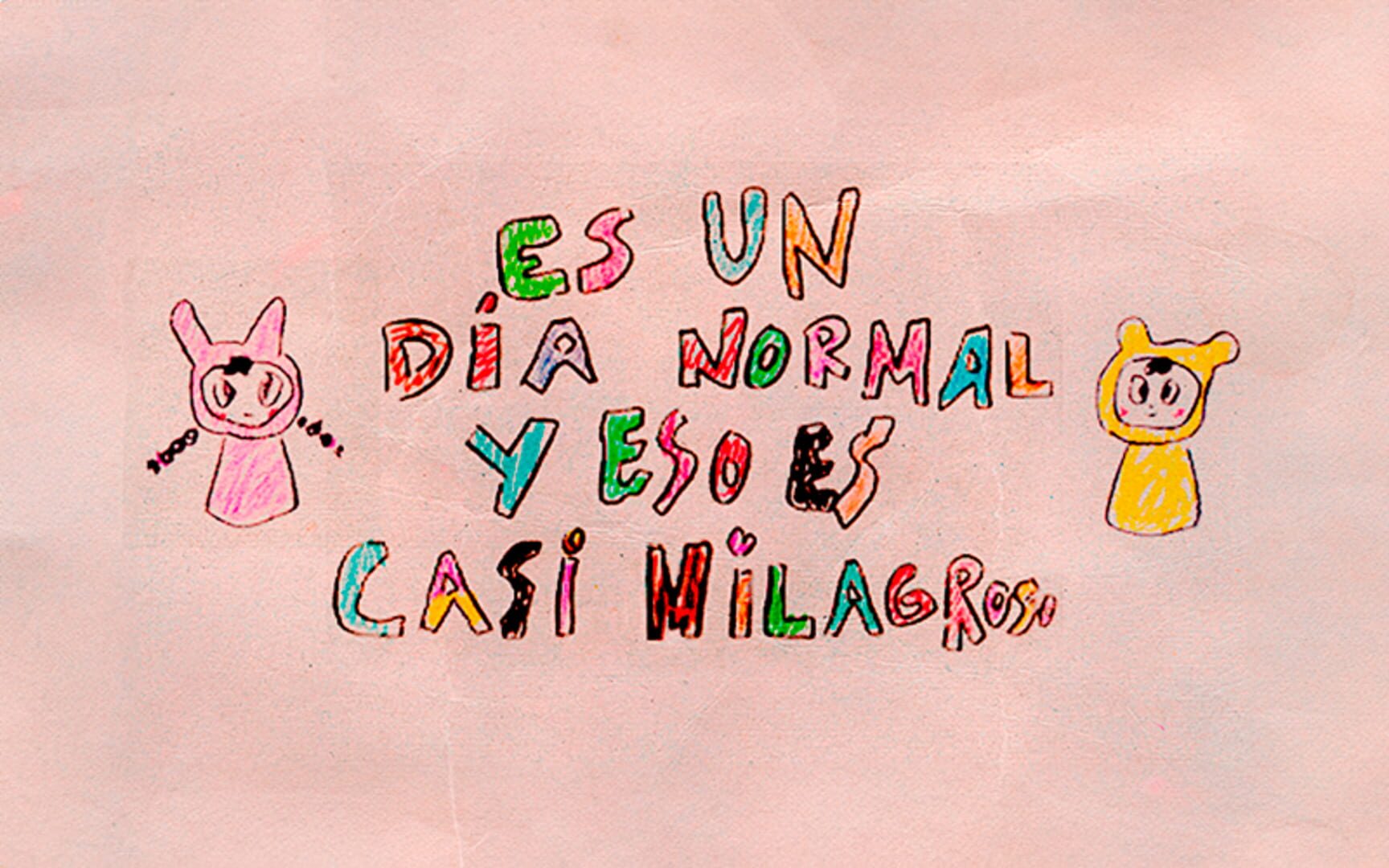 Couverture de Es Un Día Normal y Eso Es Casi Milagroso