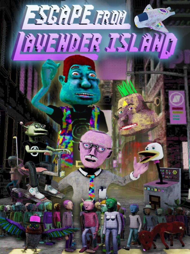 Capa de Escape From Lavender Island