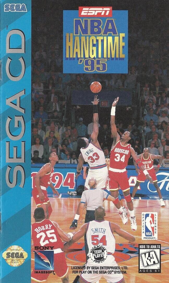 Portada de ESPN NBA HangTime '95
