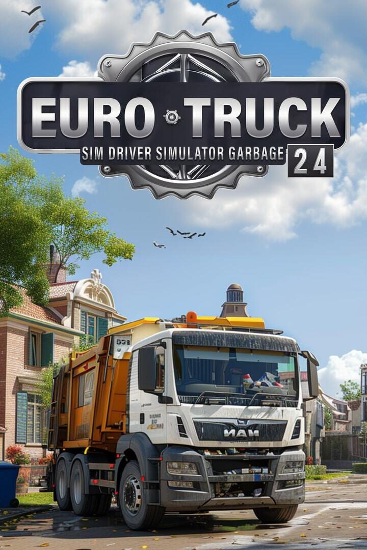 Capa de Euro Truck Sim Driver Simulator 24: Garbage