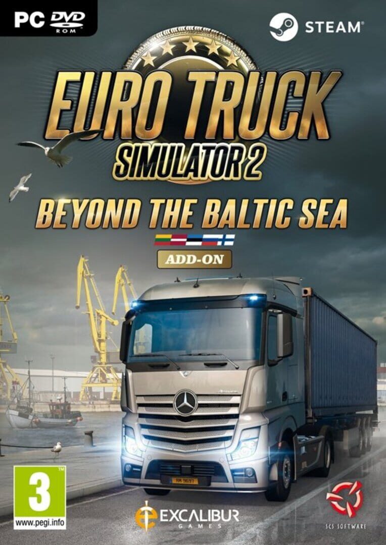Euro Truck Simulator 2: Beyond the Baltic Sea Kapağı