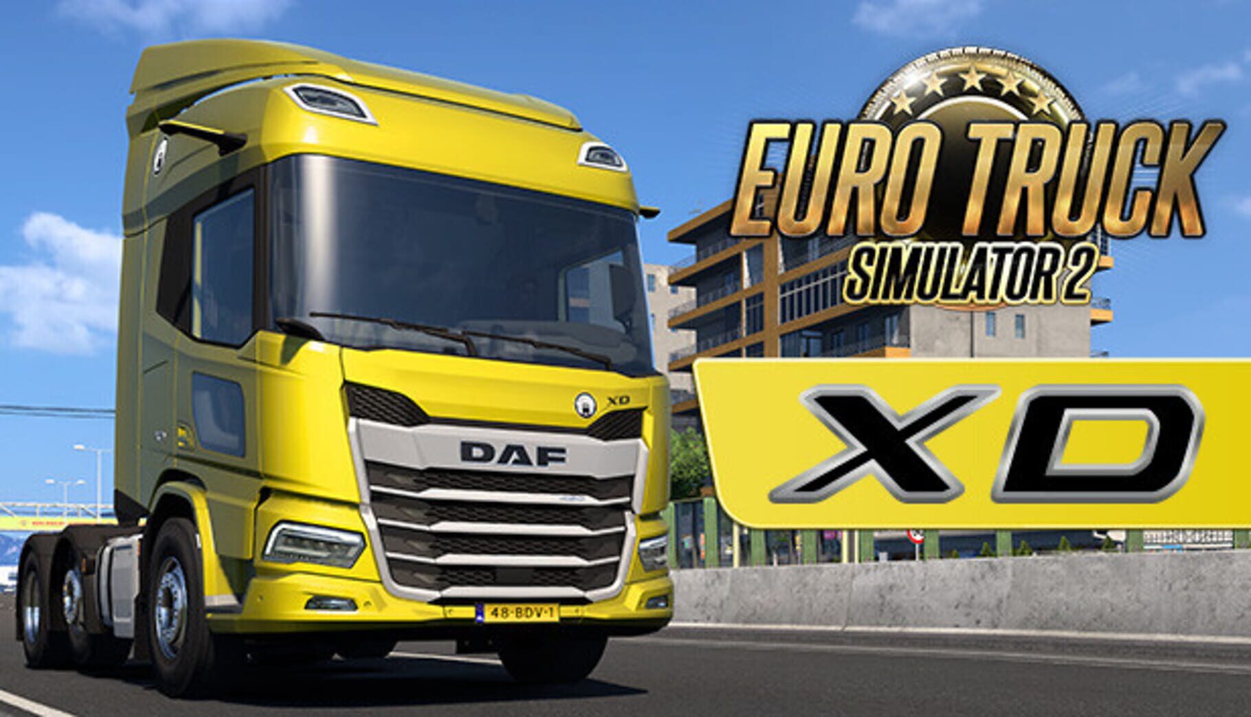 Portada de Euro Truck Simulator 2: DAF XD
