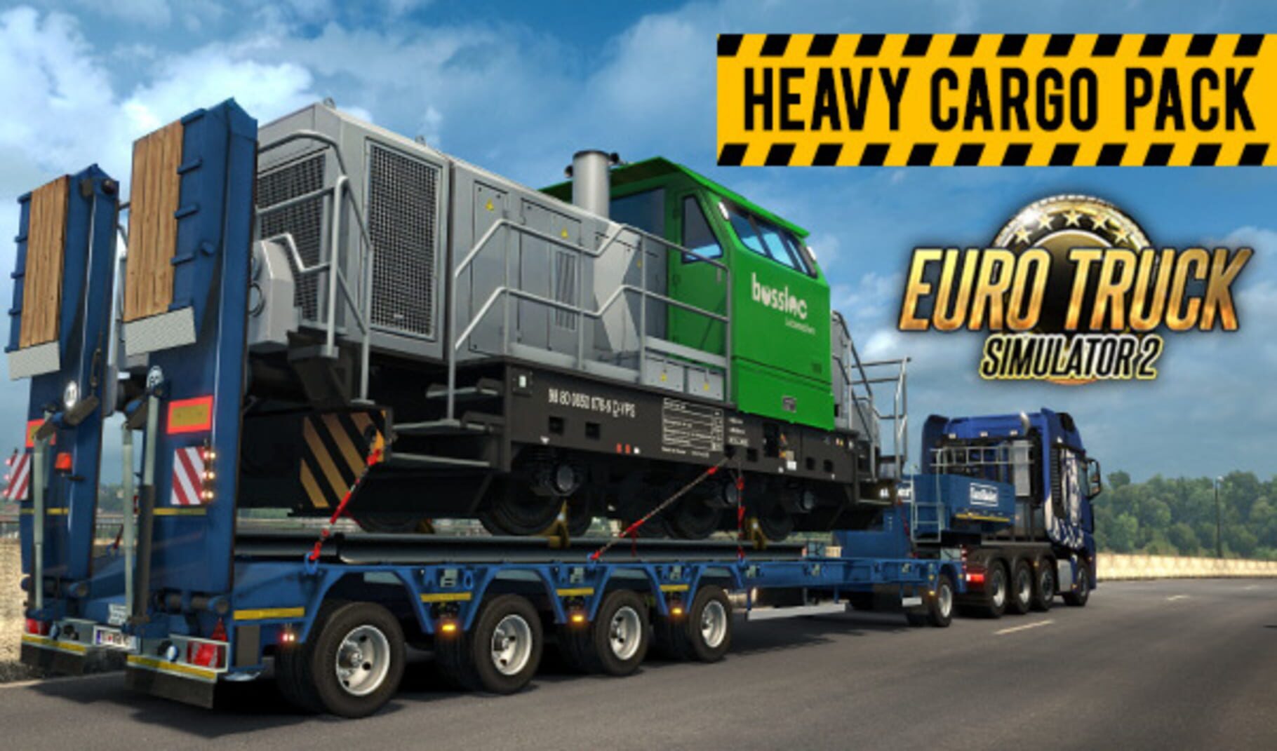 Euro Truck Simulator 2: Heavy Cargo Cover