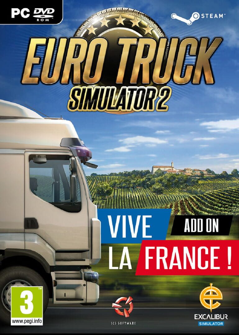 Capa de Euro Truck Simulator 2: Vive La France