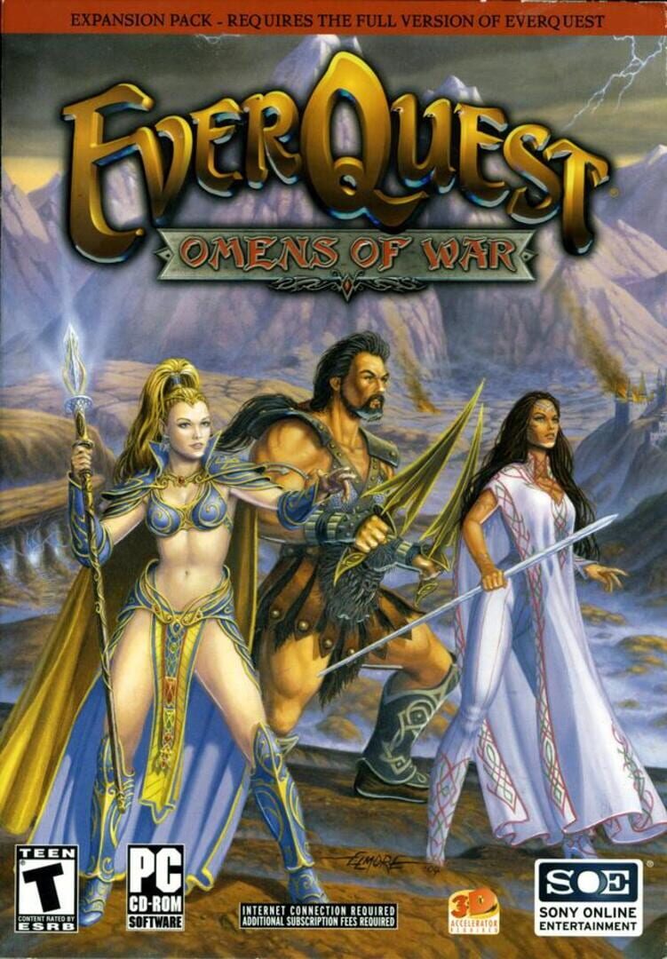 Couverture de EverQuest: Omens of War