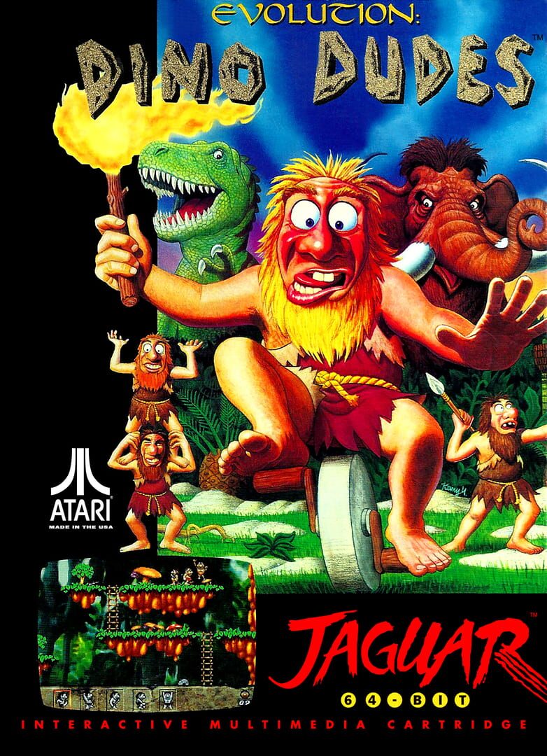 Evolution: Dino Dudes カバー
