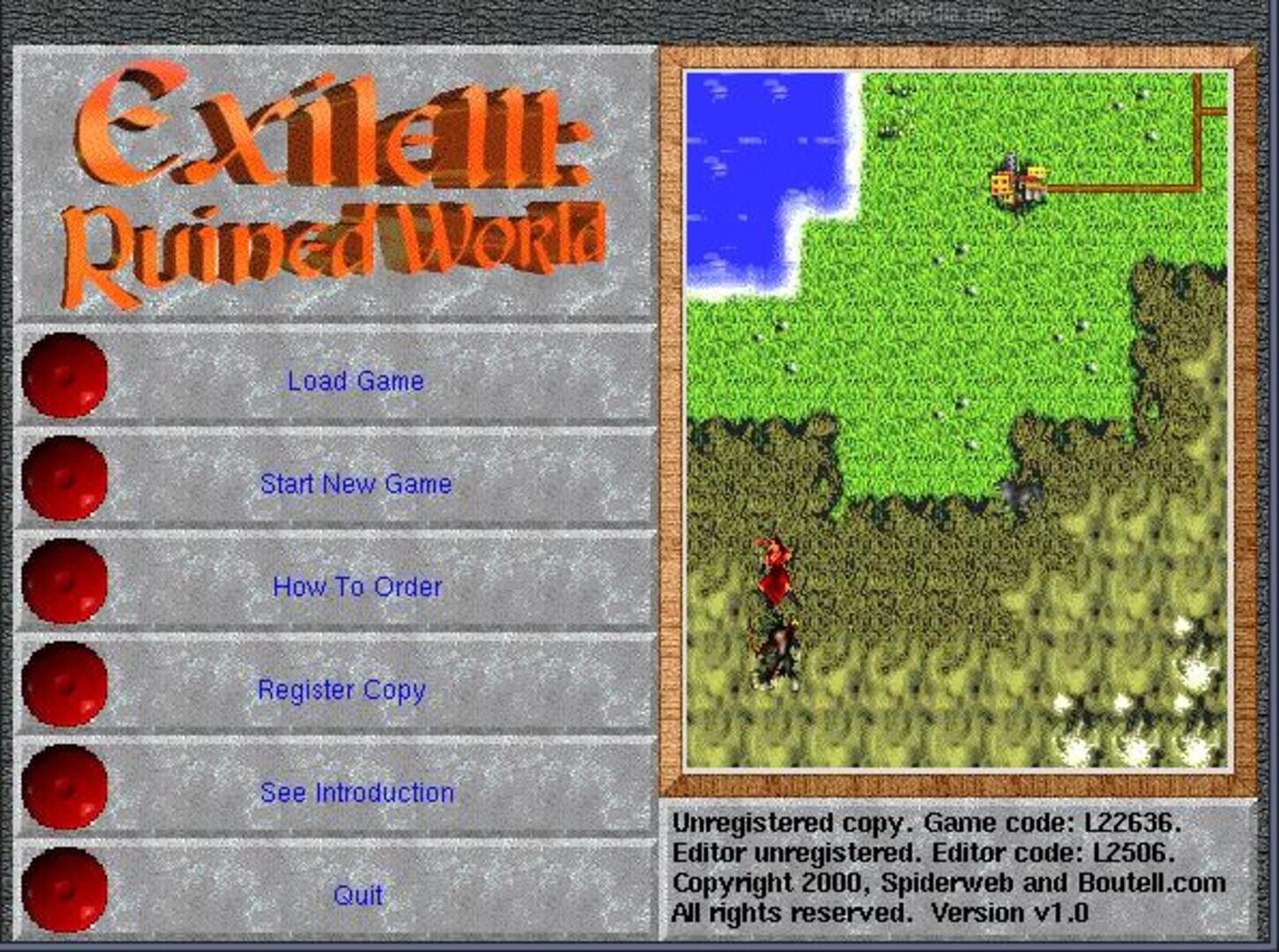 Exile III: Ruined World 커버