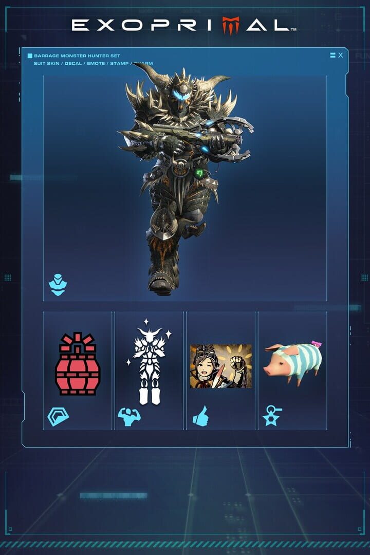 Exoprimal: Barrage Monster Hunter Set カバー