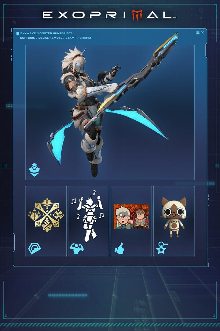 Portada de Exoprimal: Skywave Monster Hunter Set