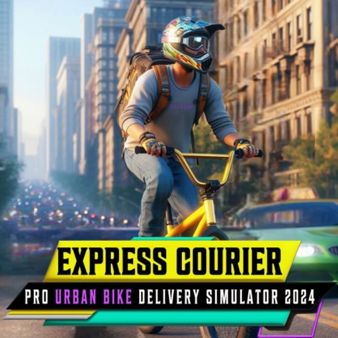 Capa de Express Courier Pro: Urban Bike Delivery Simulator 2024!