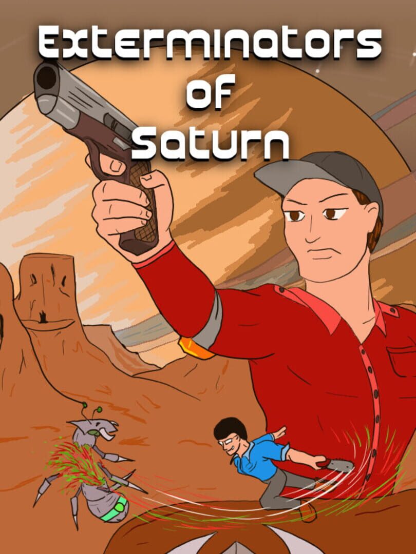 Capa de Exterminators of Saturn