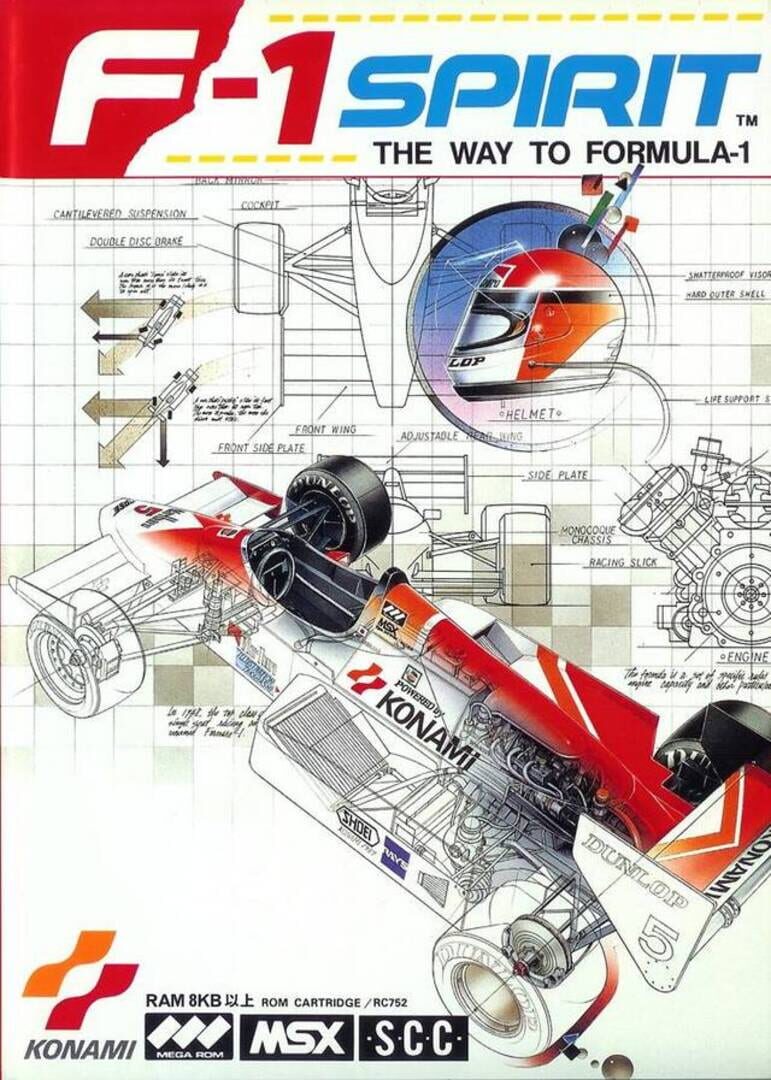 Capa de F-1 Spirit: the Way to Formula-1