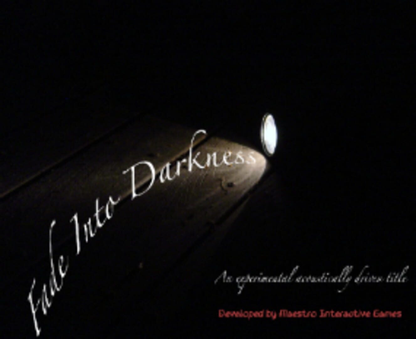 Fade Into Darkness Cover