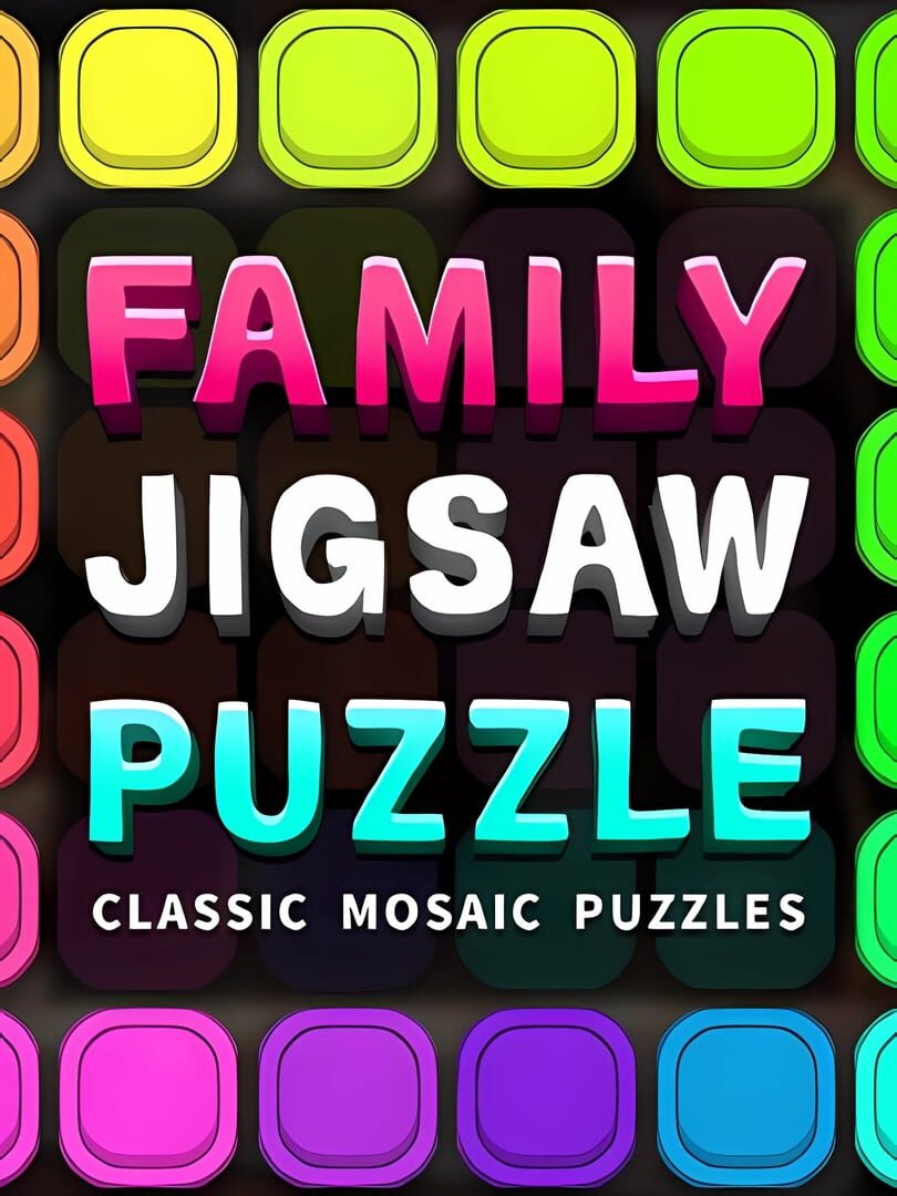 Copertina di Family Jigsaw Puzzle: Classic Mosaic Puzzles