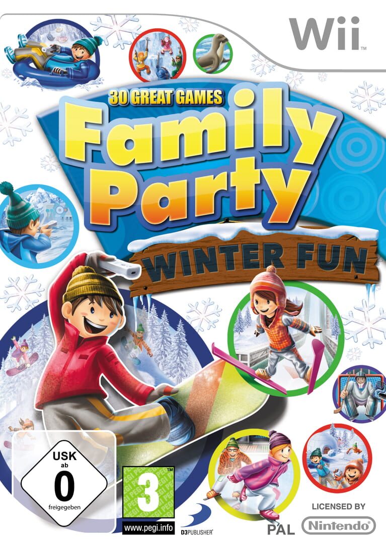 Copertina di Family Party: 30 Great Games Winter Fun